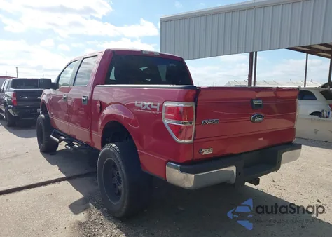 2012 Ford F-150 Xlt из США, поврежденный, VIN 1FTFW1ET2CFC96545